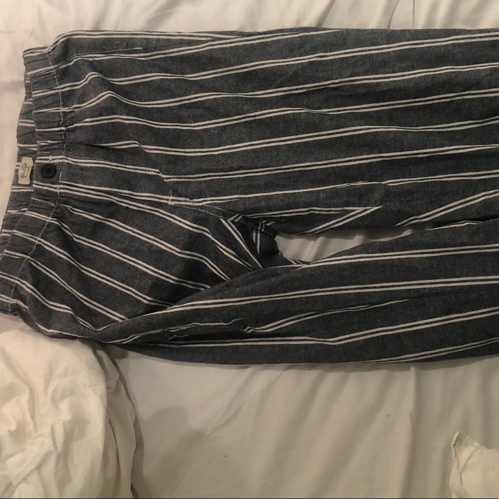 striped brandy pants